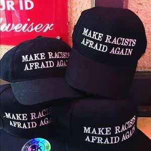 Make Racists Afraid Again hats